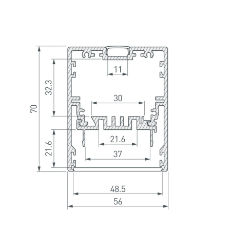 Профиль Arlight 030303