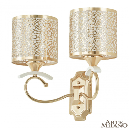 Бра Arte Milano 309787/2W Wh/Gd
