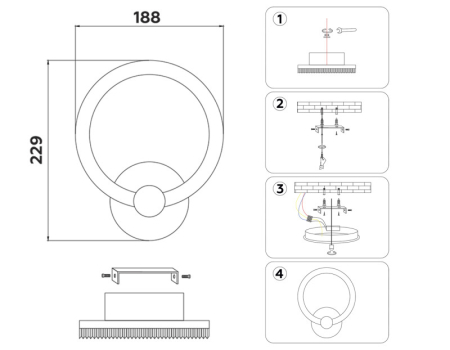 Бра Ambrella Light FA3849