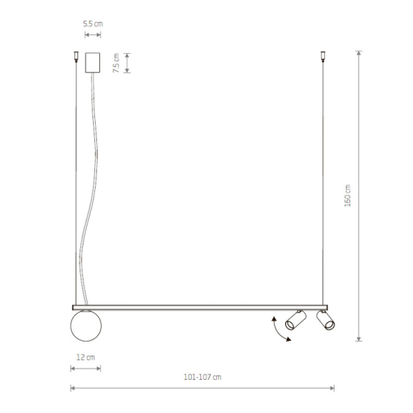 Подвесной светильник Nowodvorski 11445
