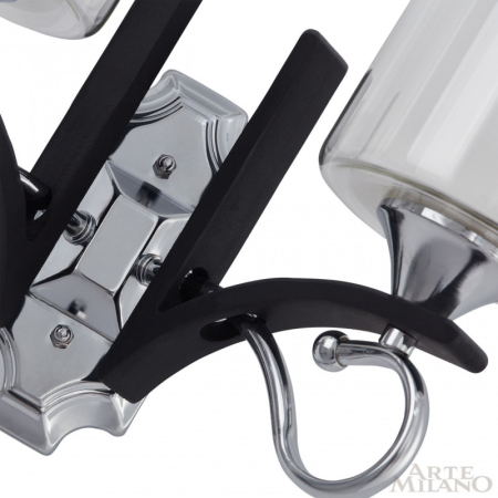 Бра Arte Milano 309167/2W Bk/Ni