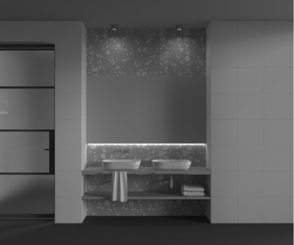 Влагозащищенный светильник Maytoni Technical C127CL-L7W3K-BS