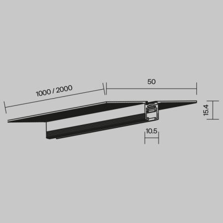 Шинопровод Maytoni Technical TRX184-121B