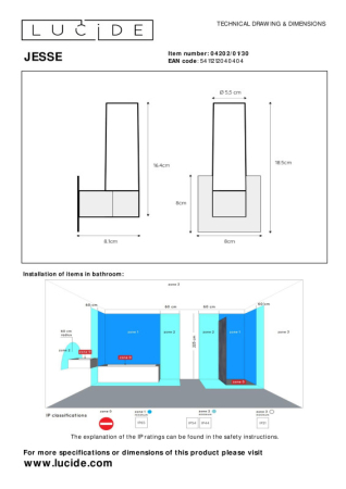 Бра LUCIDE 04202/01/30