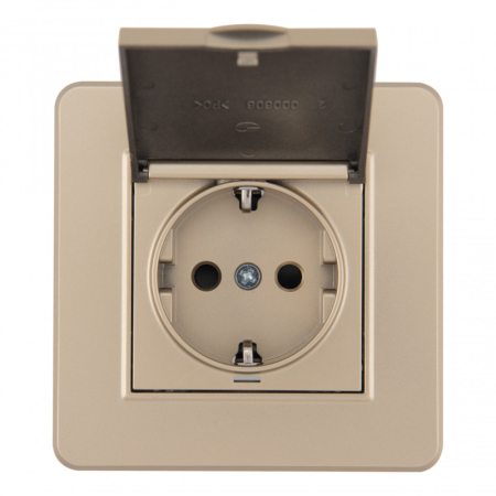 Розетка Arte Milano SET16-1-41-1 shampan