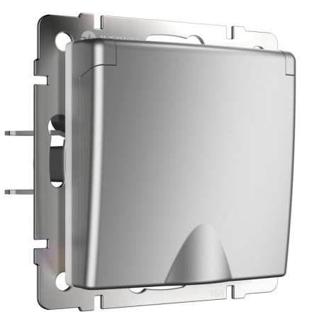 Розетка Werkel W1171206 серебряный