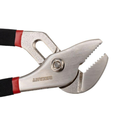 Клещи переставные 200мм никелированные, обливные рукоятки REXANT