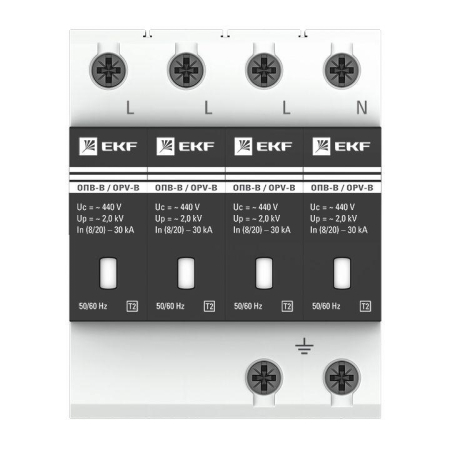 Ограничитель перенапряжения имп. ОПВ-В4 EKF opv-b4