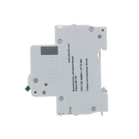 Выключатель автоматический модульный 1п C 6А 6кА ВА-103 DEKraft 12269DEK