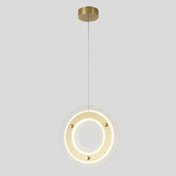 Crystal Lux Светильник подвесной Crystal Lux DIEGO SP25W LED BRASS