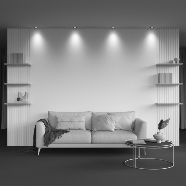 Встраиваемый светильник Maytoni Technical DL058-12W2.7K-B