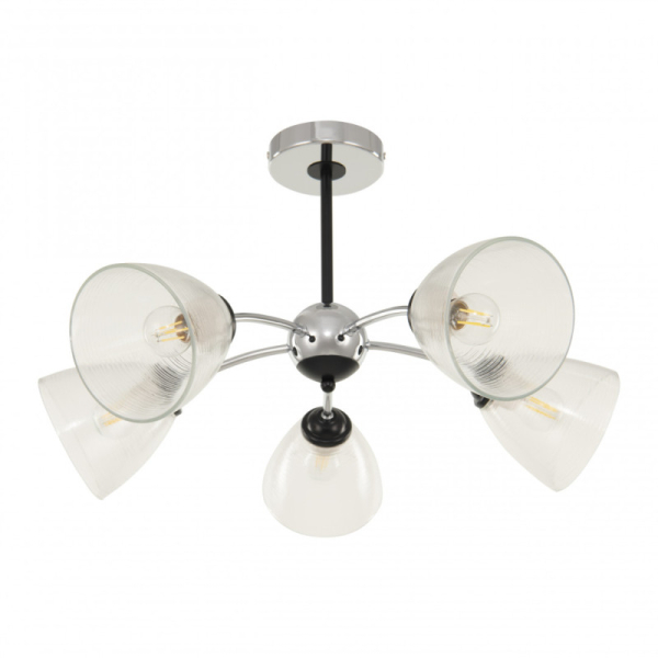 Люстра на штанге Arte Milano 329007/5 CR.BK