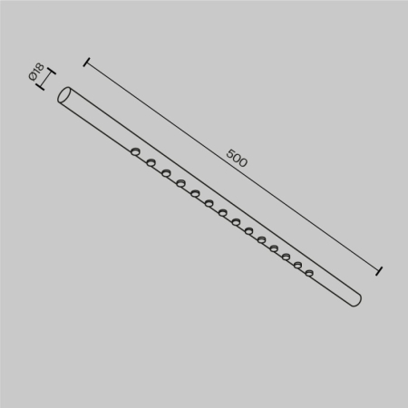 Светильник на шине Maytoni Technical C101CL-L500-12W3-6K-BS