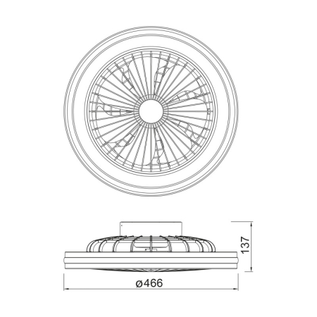 Накладной светильник Mantra 8292