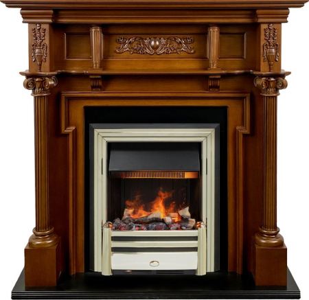 Dimplex Каминокомплект Oxford - Орех с очагом Cavendish