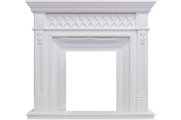 Dimplex Каминокомплект Alexandria - Белый дуб с очагом Flagstaff