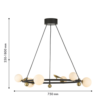 Подвесная люстра Favourite 4324-6P