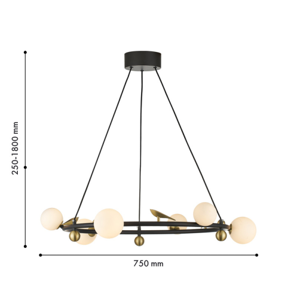 Подвесная люстра Favourite 4324-6P