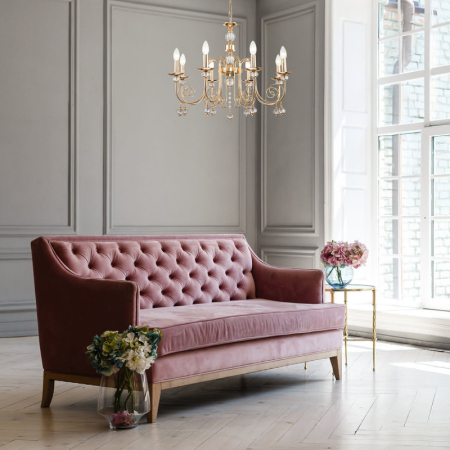 Подвесная люстра Escada 678/8PL Gold