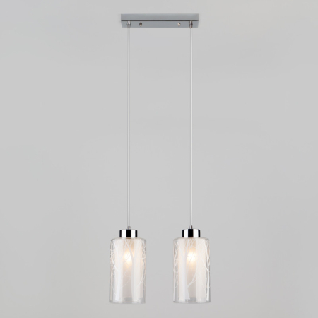 Подвесной светильник Eurosvet 50001/2 хром