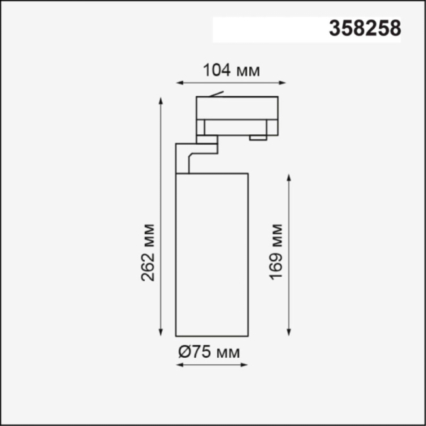 Светильник на шине Novotech 358258