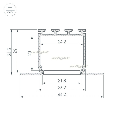 Профиль Arlight 033134