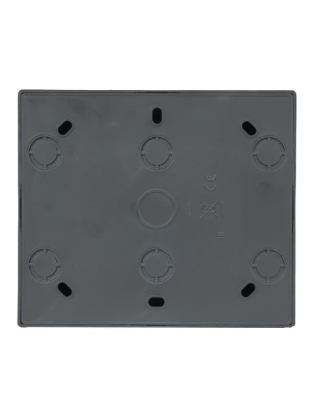 Розетка 4-м ОП LETO с заземл. закрытый корпус ПБТ графит LEZARD 752-3400-127BDP