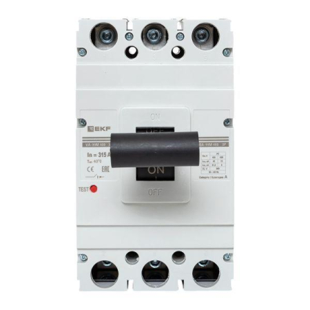Выключатель автоматический 3п 400/315А 42кА ВА-99М PROxima EKF mccb99-400-315m