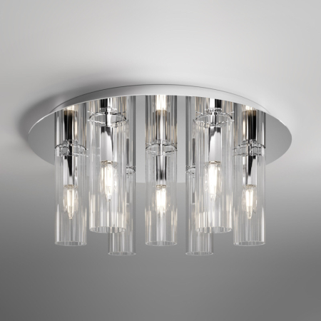 Накладная люстра Eurosvet 502111/7 хром