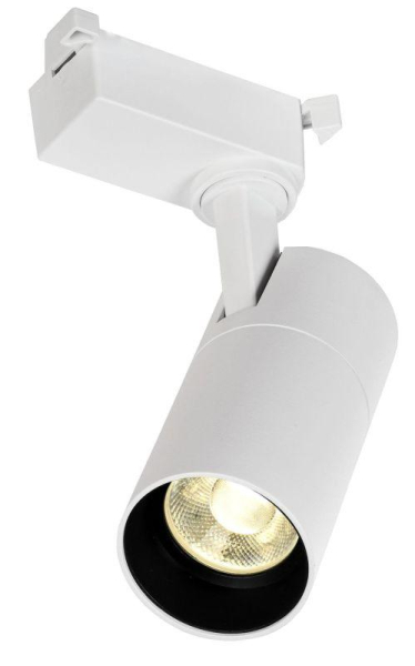 Светильник светодиодный трековый ДТО 1301 10Вт 4000К однофазный 24град. бел. IEK LT-DSO0-1301-10-40-K01
