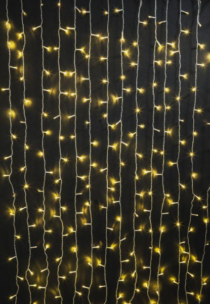 Гирлянда светодиодная "Занавес водопад" 93 711 NGF-C02-05 2.1х1.4м 396LED WW IP20 TR Navigator 93711