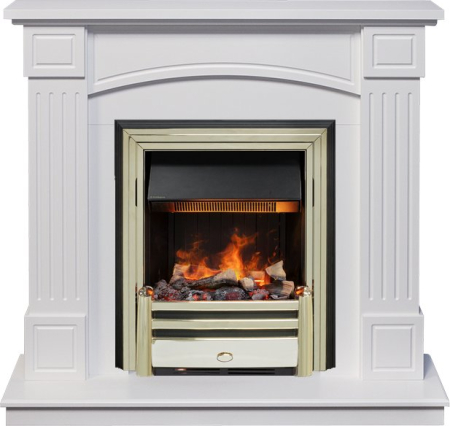 Dimplex Каминокомплект Boston - Белый (Высота 925см) с очагом Cavendish