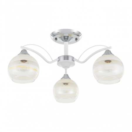 Накладная люстра Arte Milano 326503/3 CR+WH