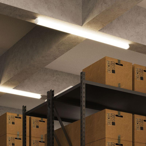 Светильник светодиодный Ultracompact 36Вт 4000К IP65 3600лм 1190х40х30мм ДСП линейный матов. рассеив. GAUSS 143425236