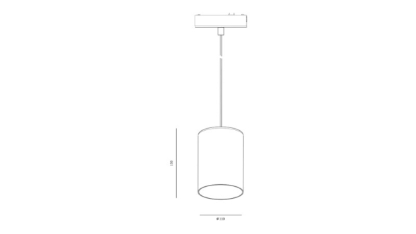 Светильник на шине SWG pro P-SLIM-150GLBL-6-CCT