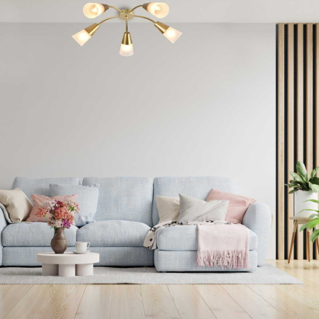 Накладная люстра Escada 1100/5P Gold