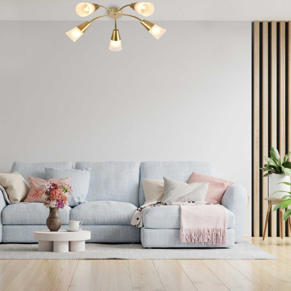 Накладная люстра Escada 1100/5P Gold