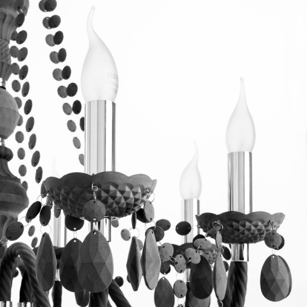 Подвесная люстра ARTE Lamp A8889LM-8GY