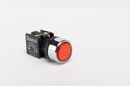 Кнопка (1НЗ) красн. EMAS KB12DK