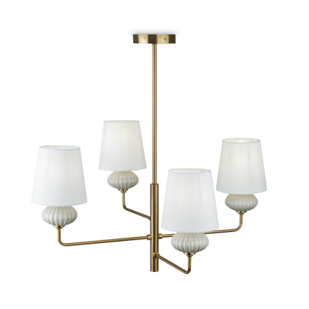 Люстра на штанге Freya FR2029PL-04BS