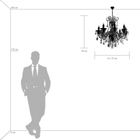 Подвесная люстра Lightstar 710082