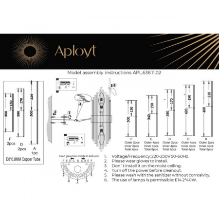 Бра APLOYT APL.638.11.02