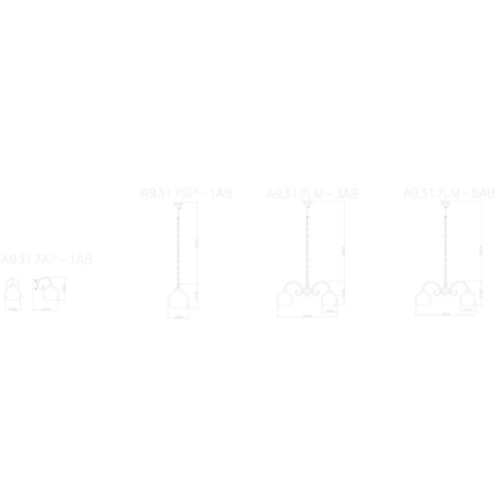 Бра ARTE Lamp A9317AP-1AB