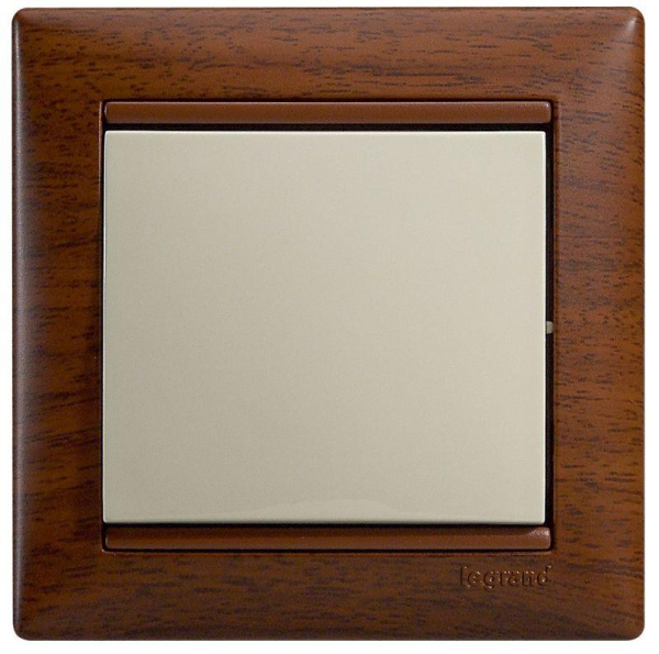 Переключатель проходной 1-кл. СП Valena 10А IP31 250В механизм сл. кость IEK 774306