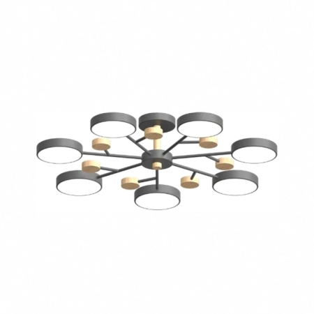 Люстра на штанге LED4U L3205-800 GR