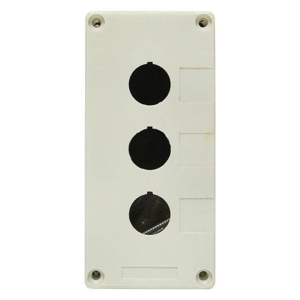 Корпус КП 103 3 кнопки белый EKF cpb-103-w