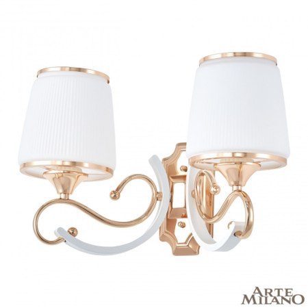 Бра Arte Milano 303857/2W Wh/Gd