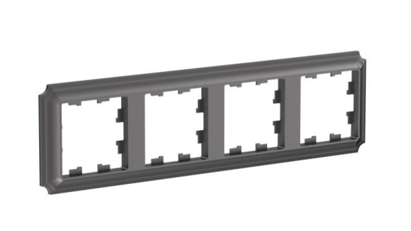 Рамка 4-м AtlasDesign Antique универс. мокко SE ATN100604