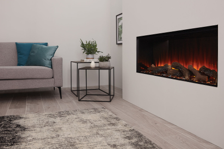 British Fires New Forest 1200 with Signature logs