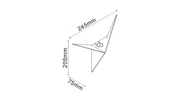 Бра DesignLed GW-9103-3-BL-NW